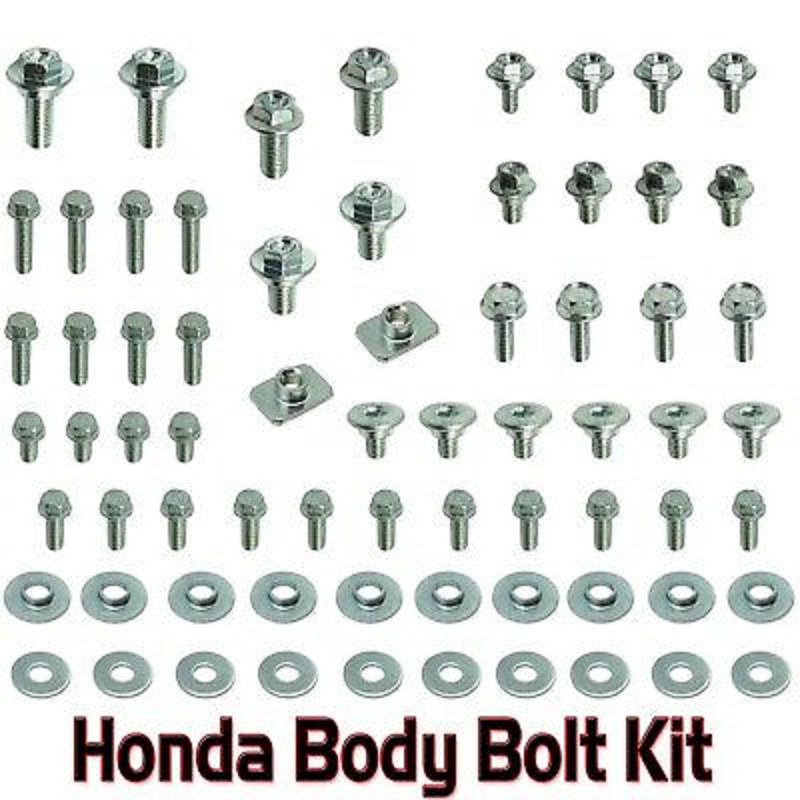 Bolt Kits > BOLT Full Plast Fastener kit CR500 9001 Van Dijck